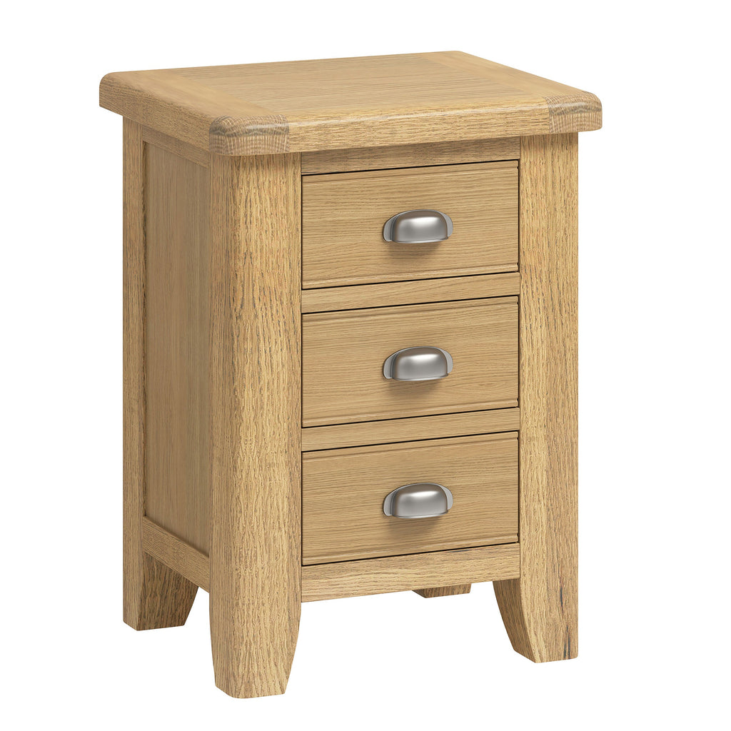 Raithwaite Rustic Oak Large Bedside Cabinet