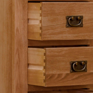 Cambridge Oak 5 Drawer Chest