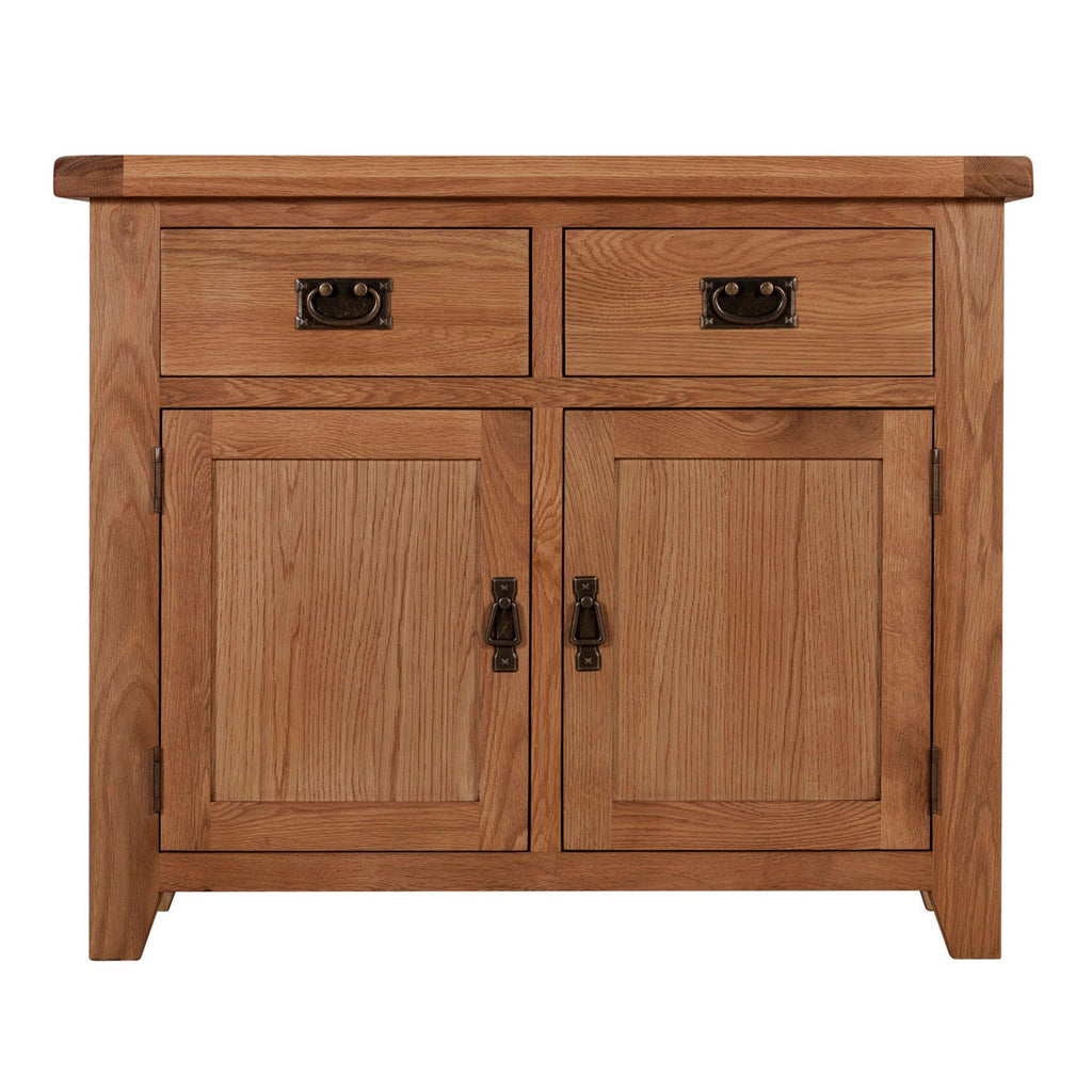 Cambridge Oak 2 Door 2 Drawer Sideboard