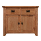 Cambridge Oak 2 Door 2 Drawer Sideboard