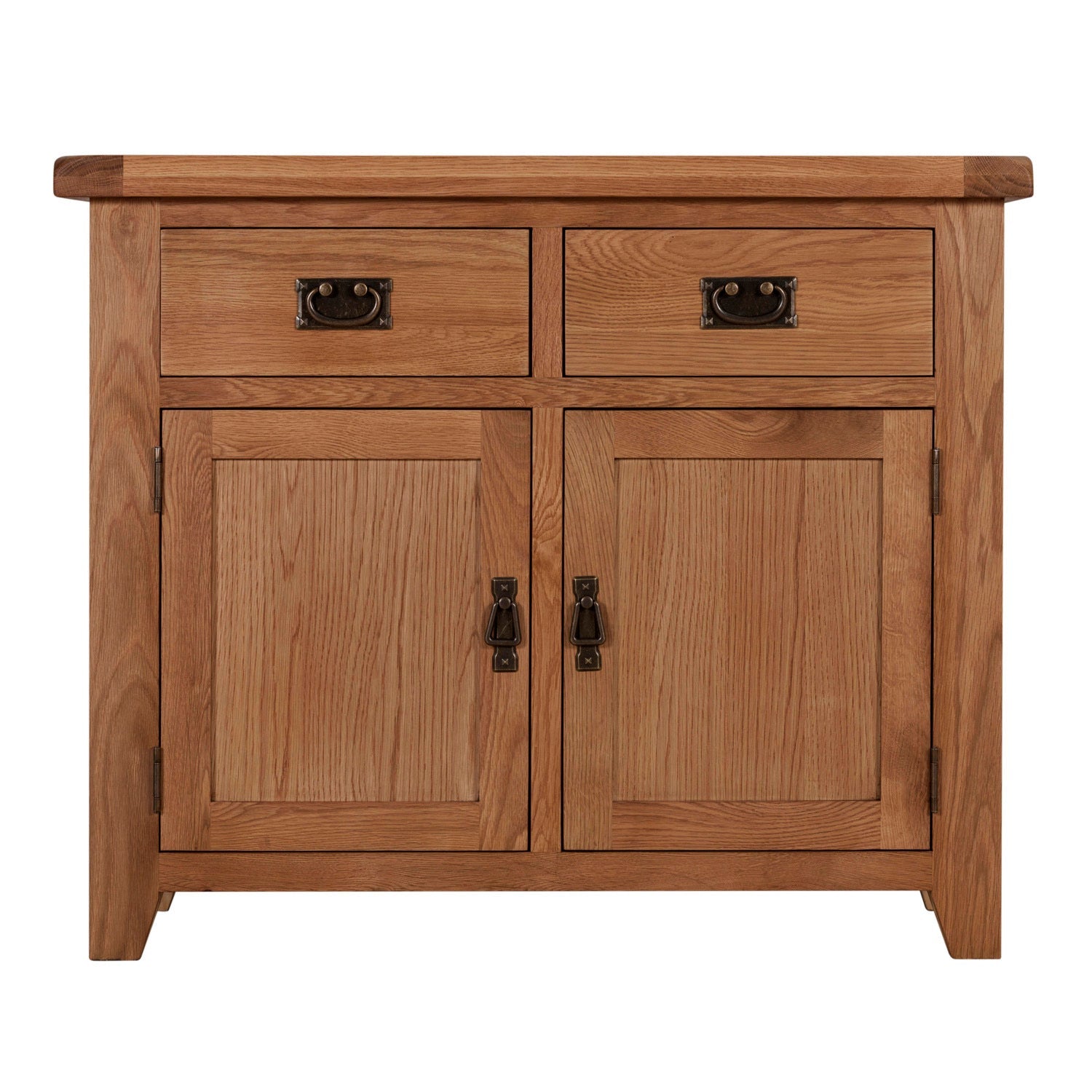 Cambridge Oak 2 Door 2 Drawer Sideboard
