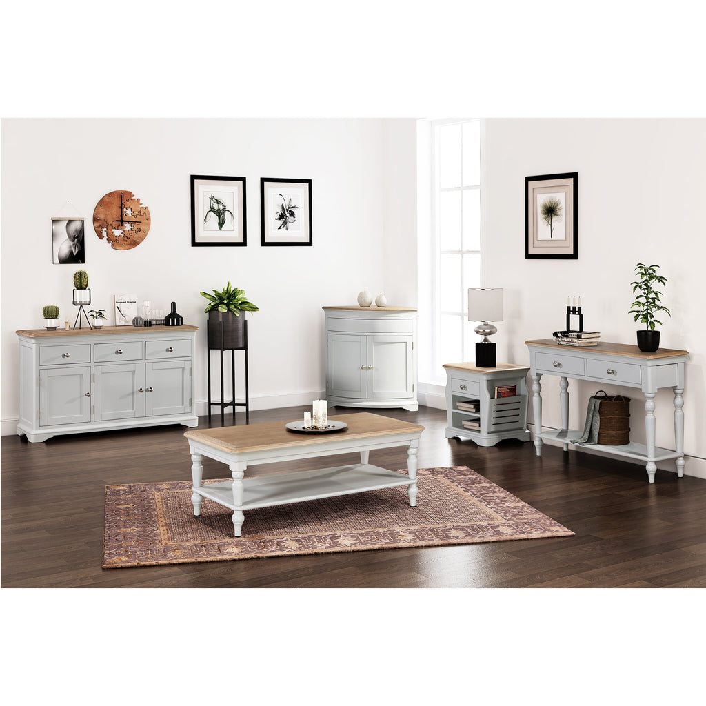 Brighton Grey Painted Coffee Table - Grade B
