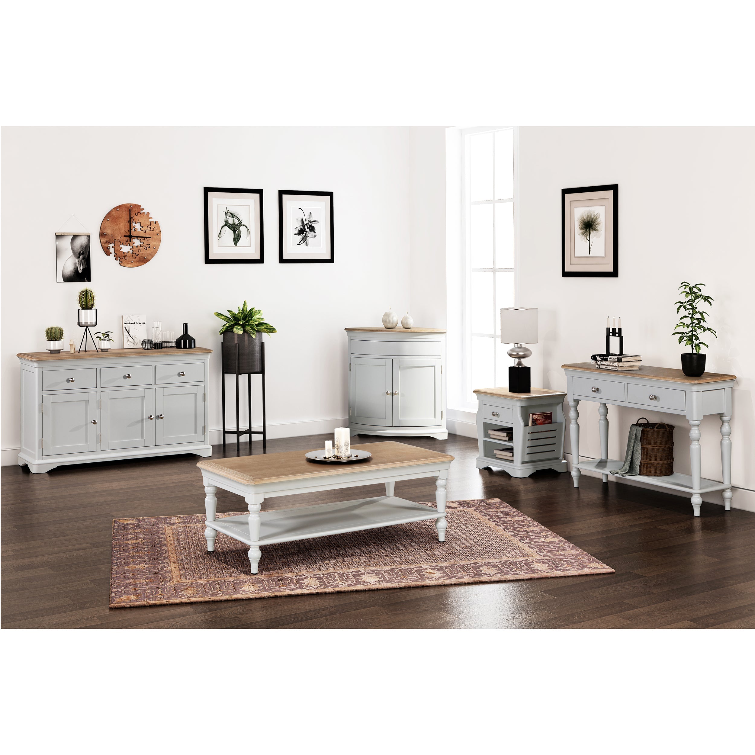 Brighton Grey Painted Coffee Table - Grade B