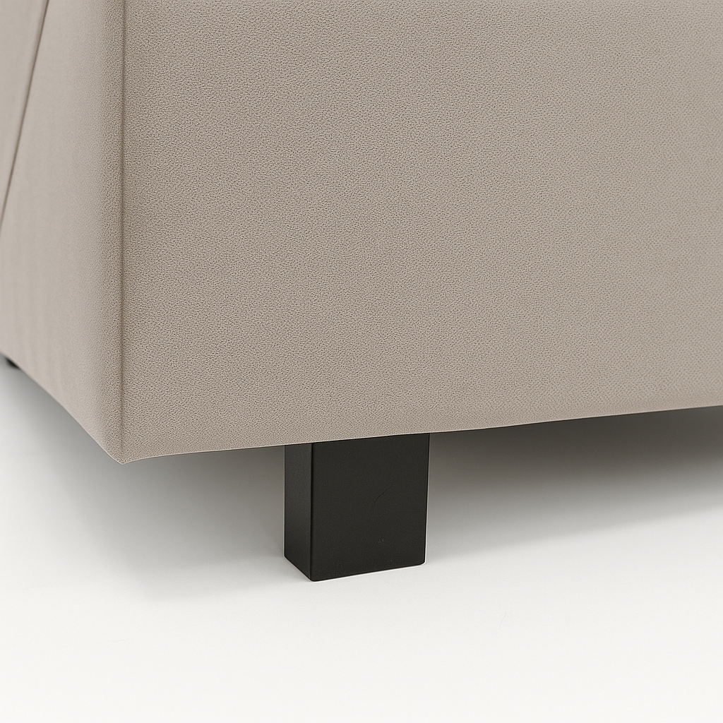 Bantry 3ft Single Fabric Bed | Latte