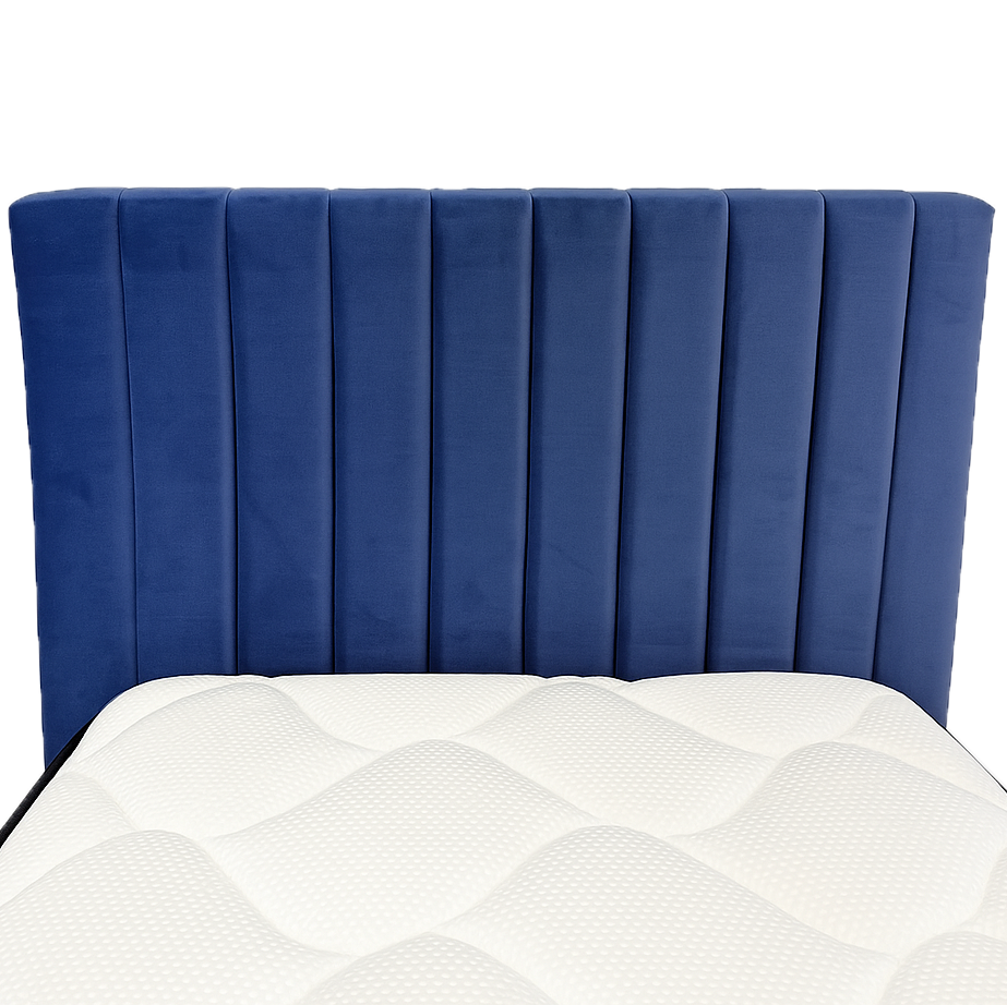 Bantry 3ft Single Ottoman Fabric Bed | Midnight Blue