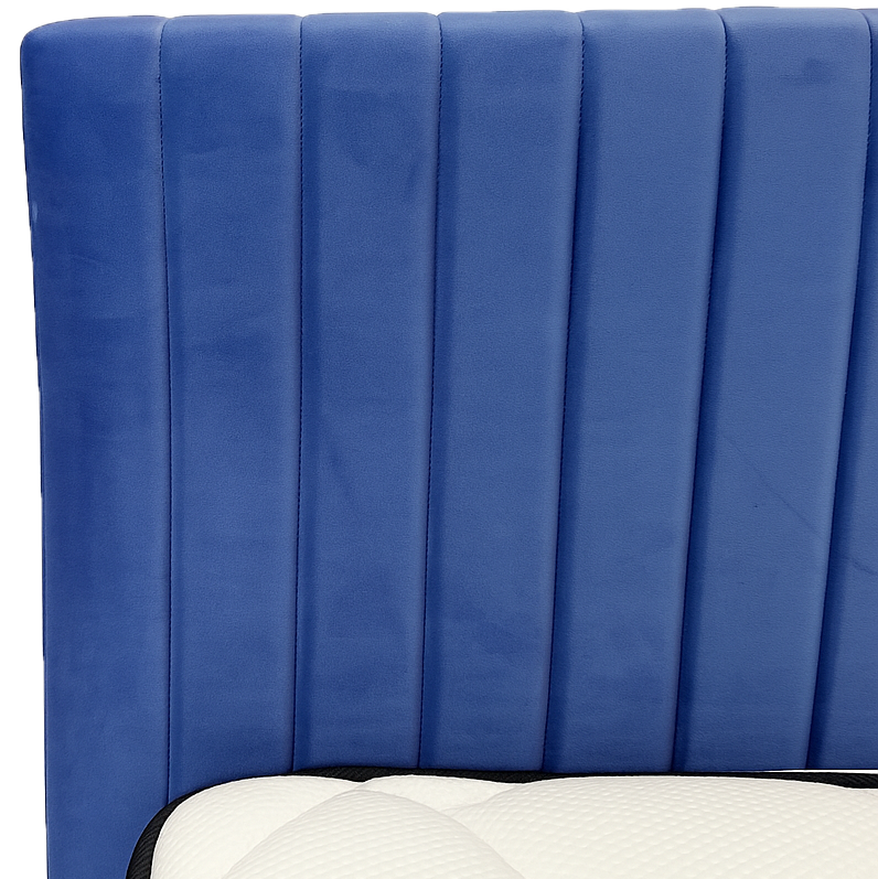 Bantry 3ft Single Ottoman Fabric Bed | Midnight Blue