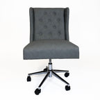 Amelia Swivel Office Chair | Grey