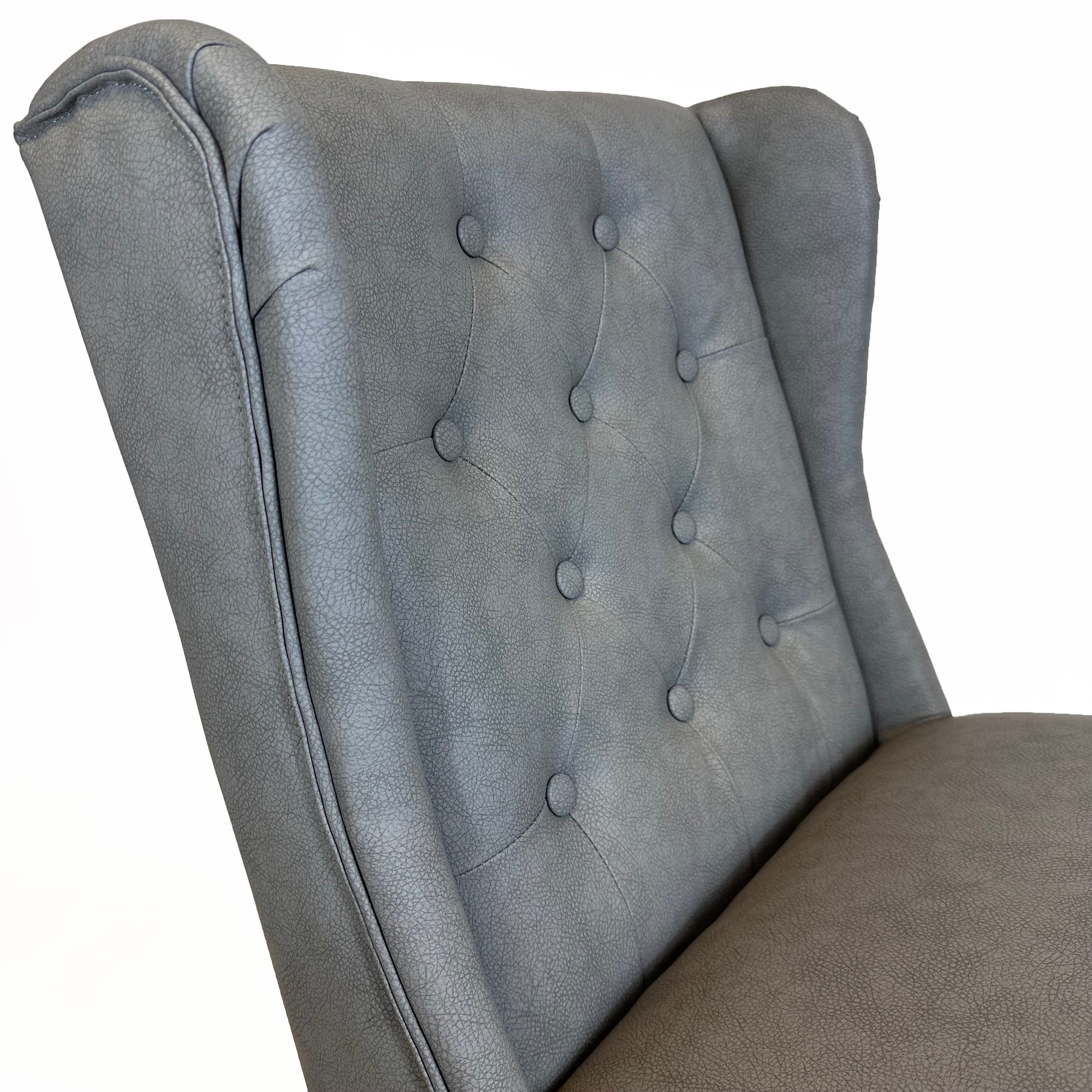 Amelia Swivel Office Chair | Grey