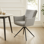Austin Boucle Dining Chair | Smudge Grey