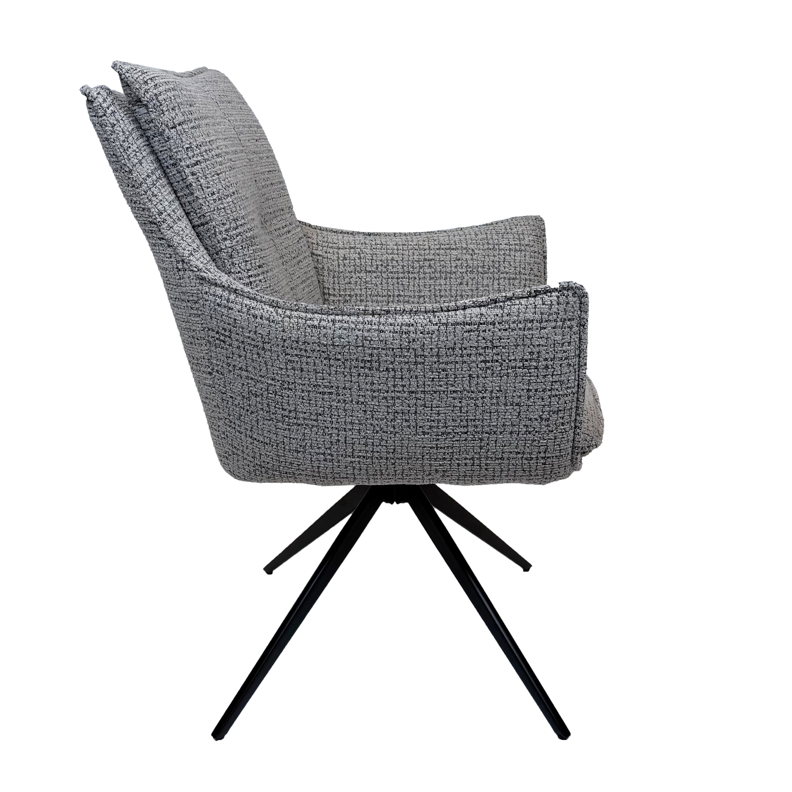 Austin Boucle Dining Chair | Smudge Grey