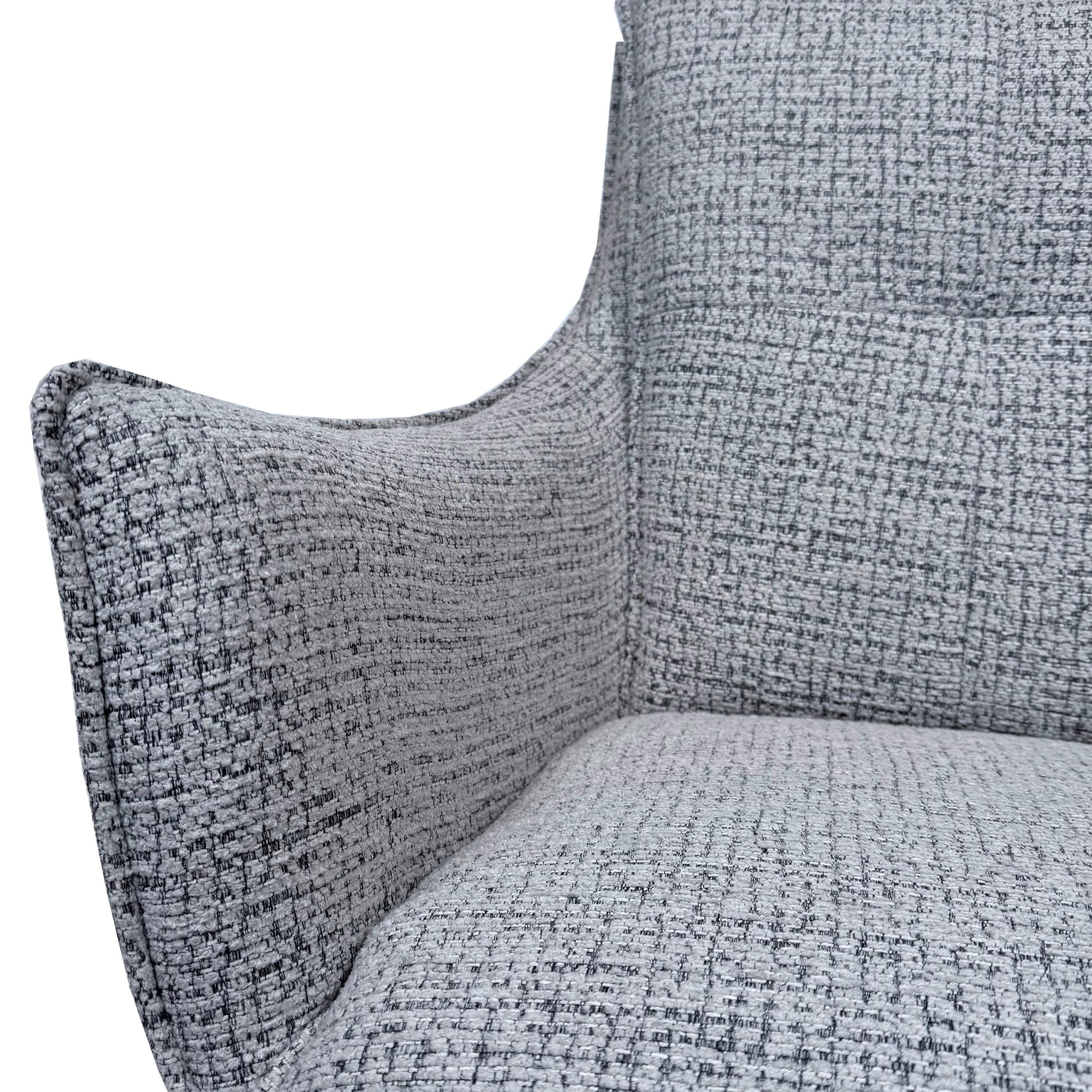 Austin Boucle Dining Chair | Smudge Grey