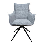 Austin Boucle Dining Chair | Grey