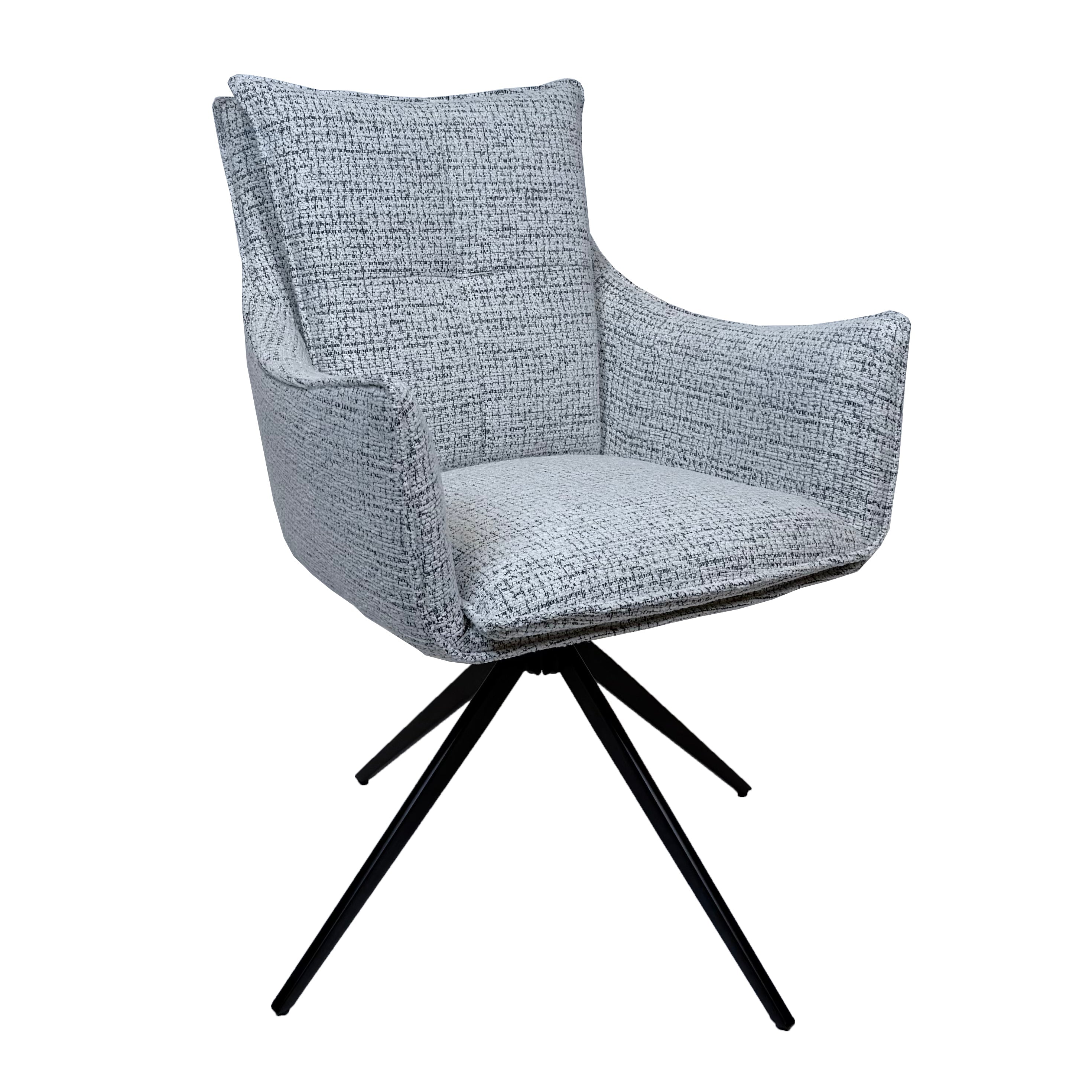 Austin Boucle Dining Chair | Grey
