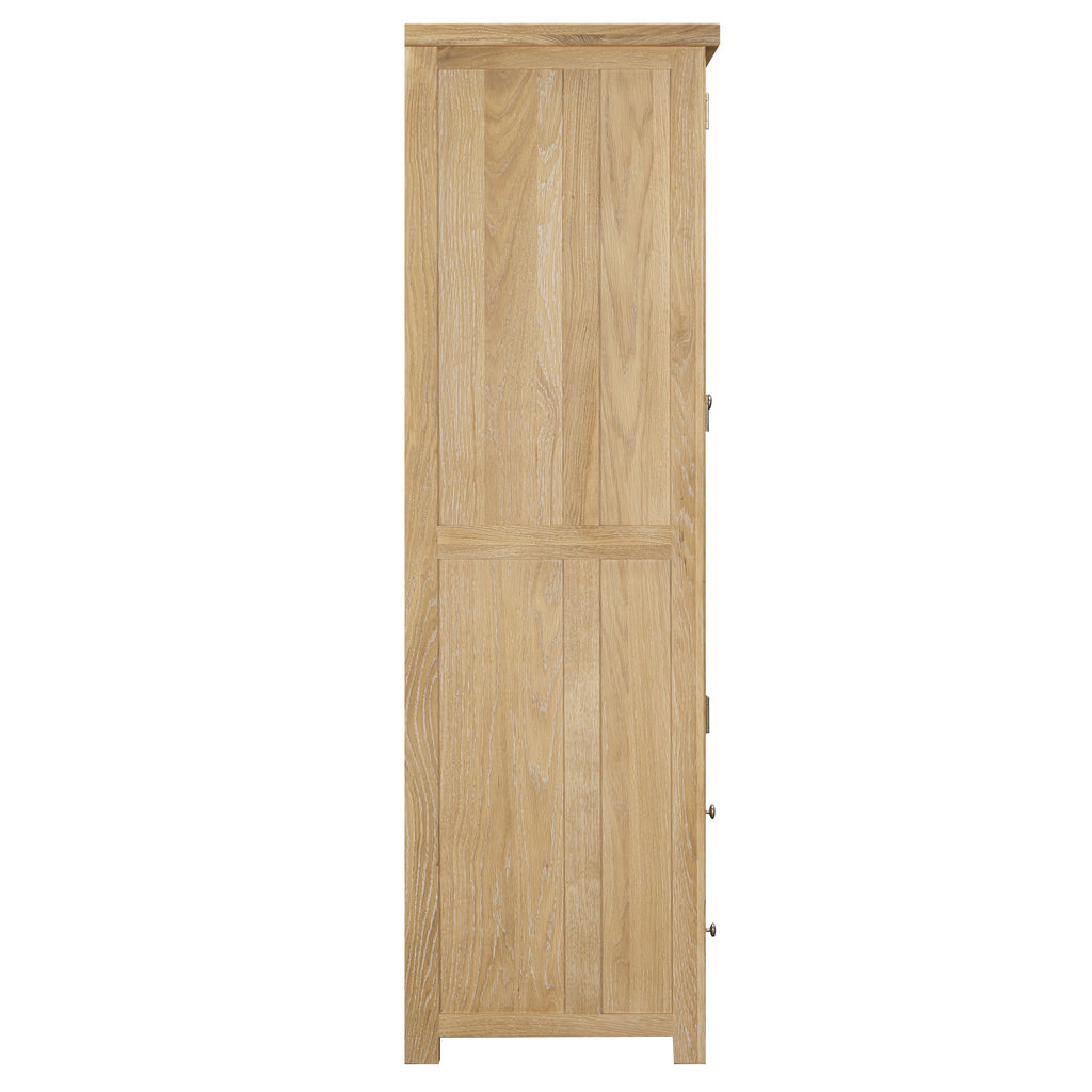 Bath Whitewash Oak Double Larder