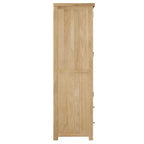 Bath Whitewash Oak Double Larder