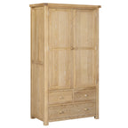 Bath Whitewash Oak Double Larder