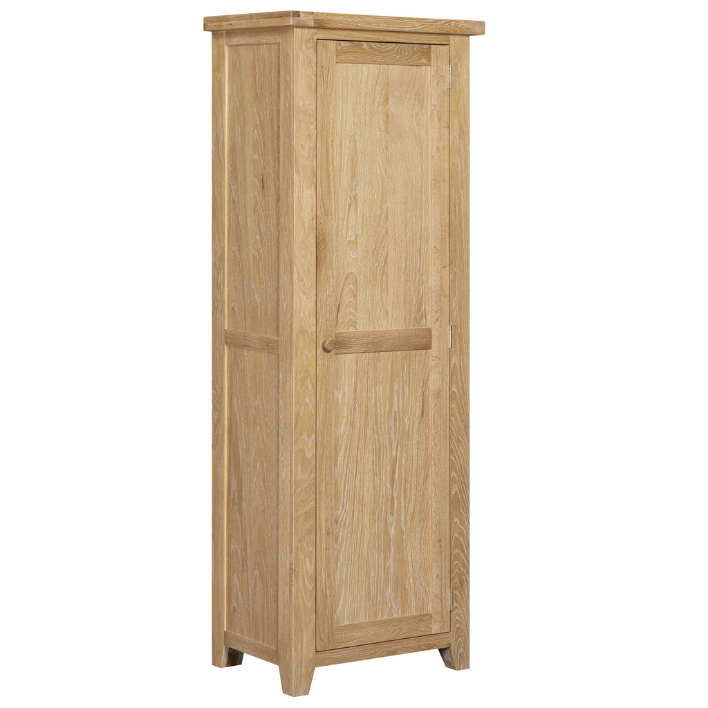 Bath Whitewash Oak Pantry Unit