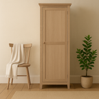 Bath Whitewash Oak Pantry Unit