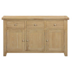 Bath Whitewash Oak Large Sideboard