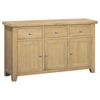 Bath Whitewash Oak Large Sideboard