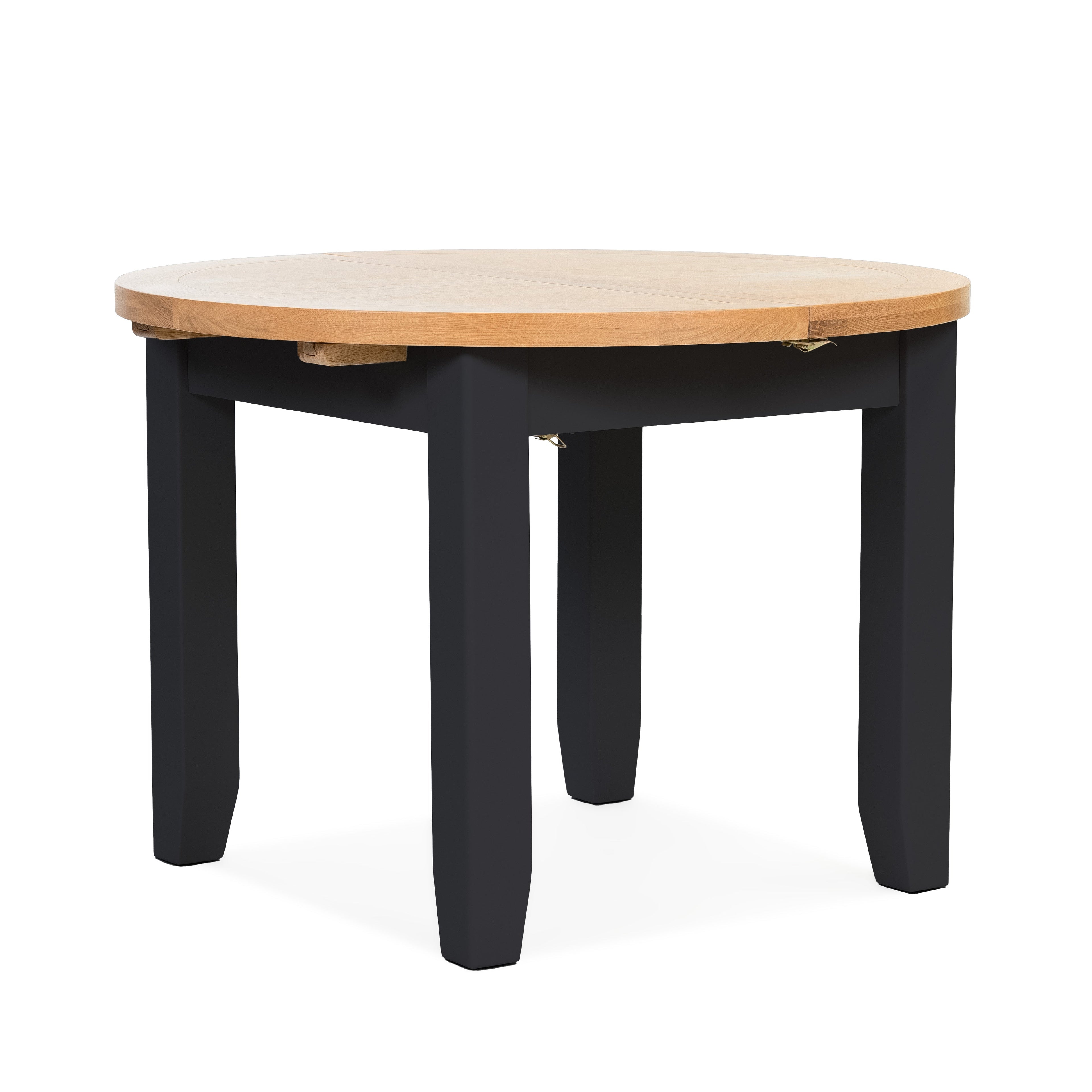Gloucester Railings Round Extending Dining Table (1.1 m-1.5 m)