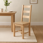 Bath Whitewash Oak Dining Chair