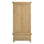 Bath Whitewash Oak Double Wardrobe