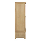 Bath Whitewash Oak Double Wardrobe
