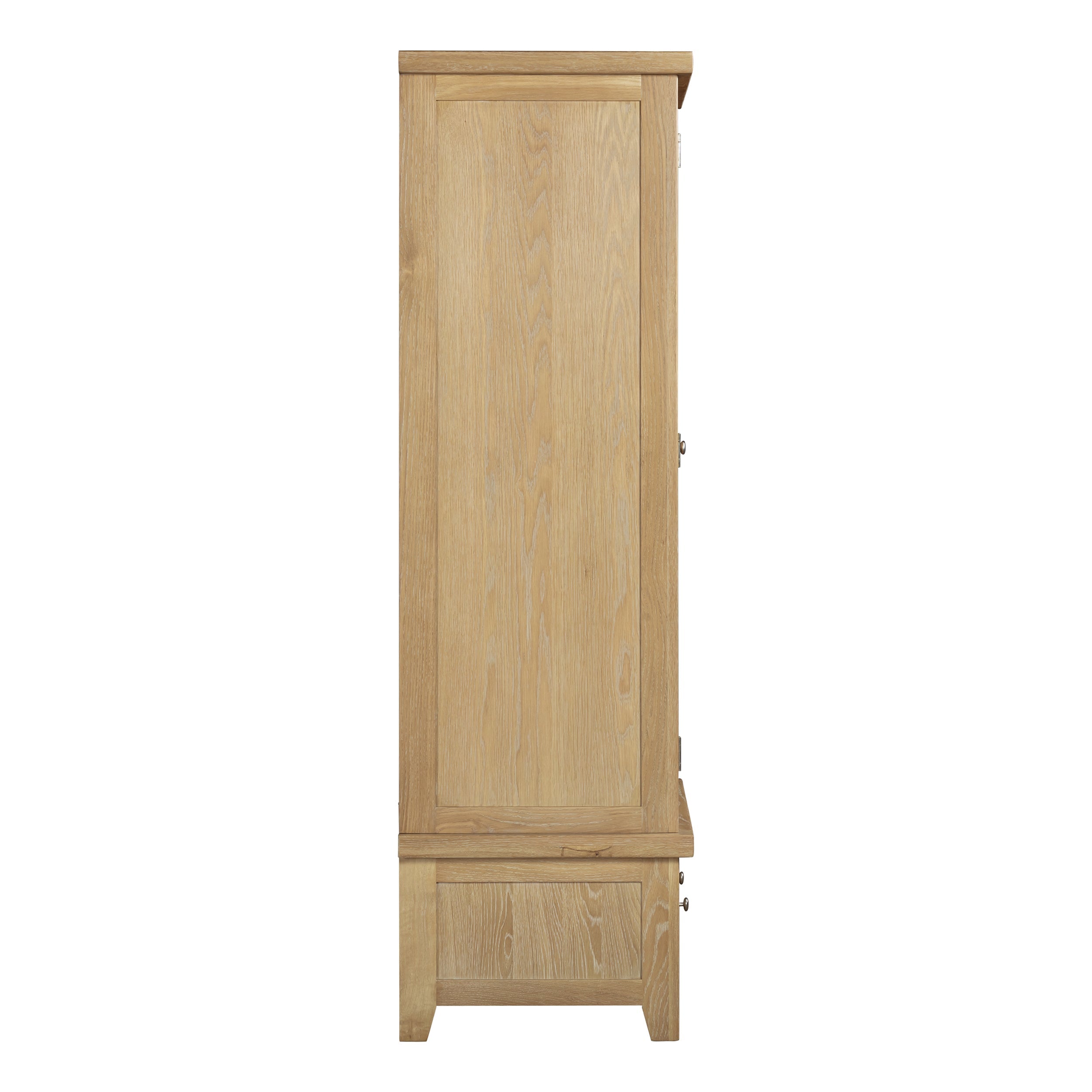 Bath Whitewash Oak Double Wardrobe