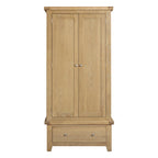 Bath Whitewash Oak Double Wardrobe