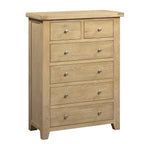 Bath Whitewash Oak 2 Over 4 Chest of Drawers