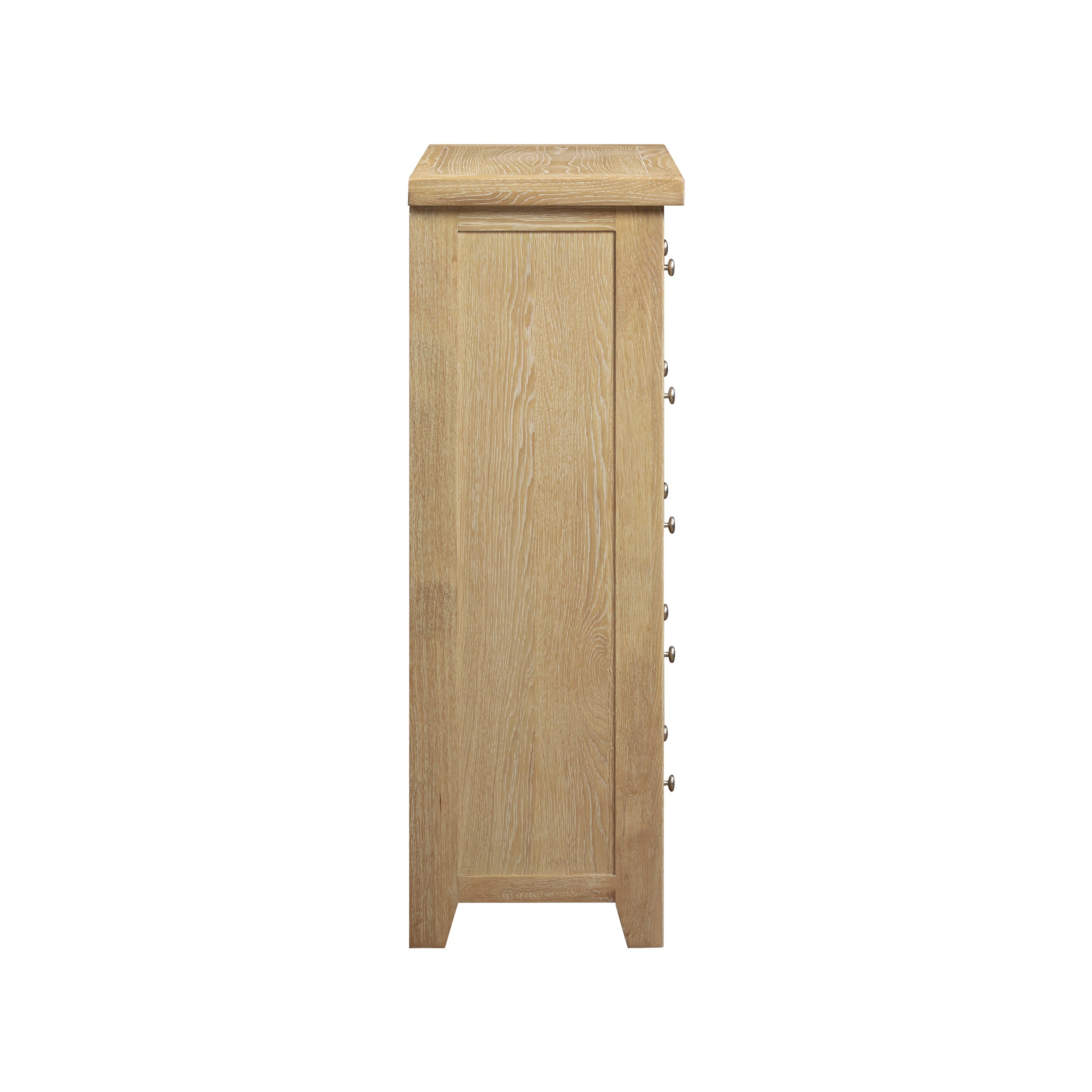 Bath Whitewash Oak 2 Over 4 Chest of Drawers