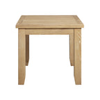 Bath Whitewash Oak Small Extending Dining Table (1.2 m-1.5 m)