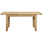 Bath Whitewash Oak Medium Extending Dining Table (1.4 m-1.8 m)