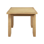 Bath Whitewash Oak Medium Extending Dining Table (1.4 m-1.8 m)