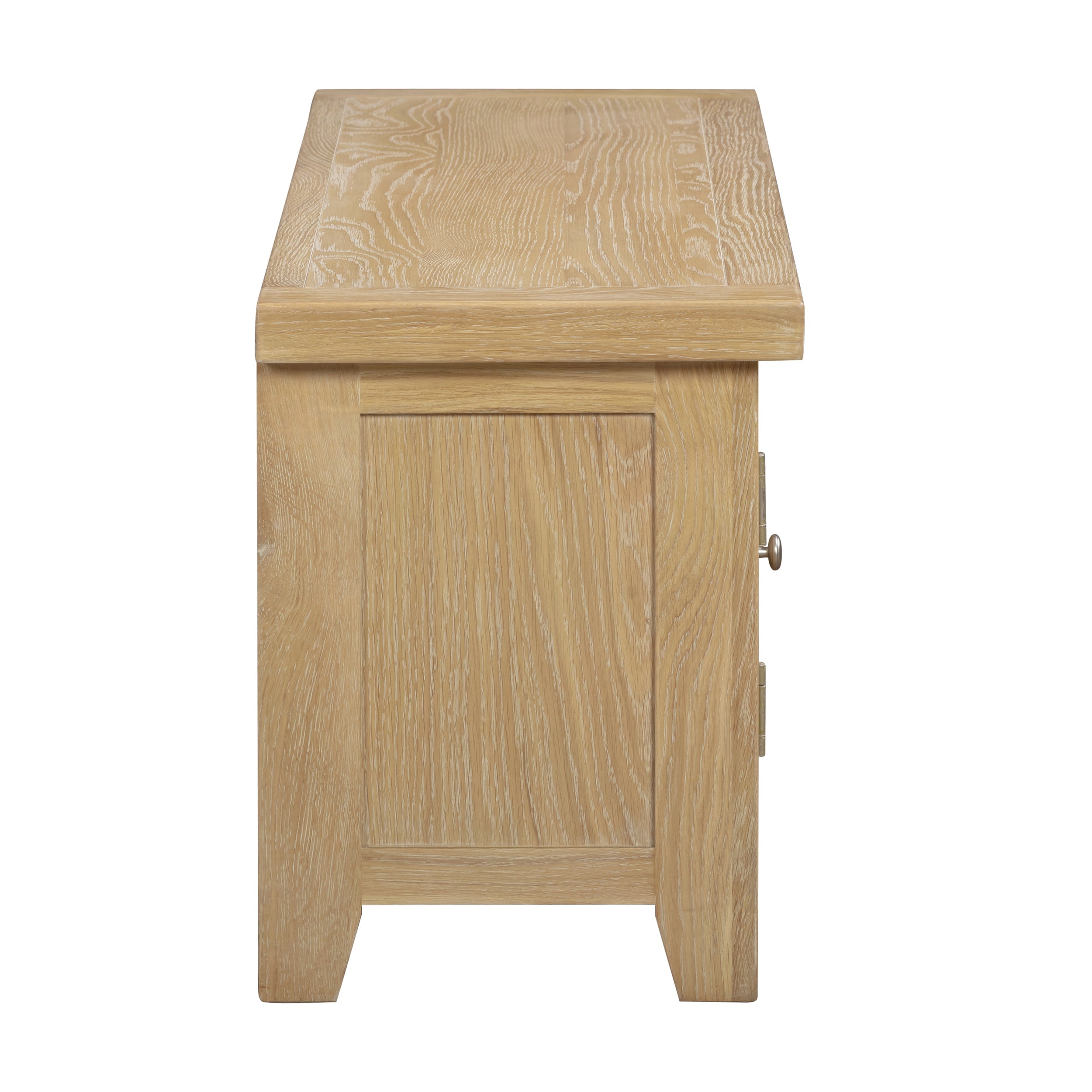 Bath Whitewash Oak Large TV Unit