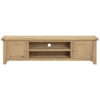 Bath Whitewash Oak Extra Large TV Unit