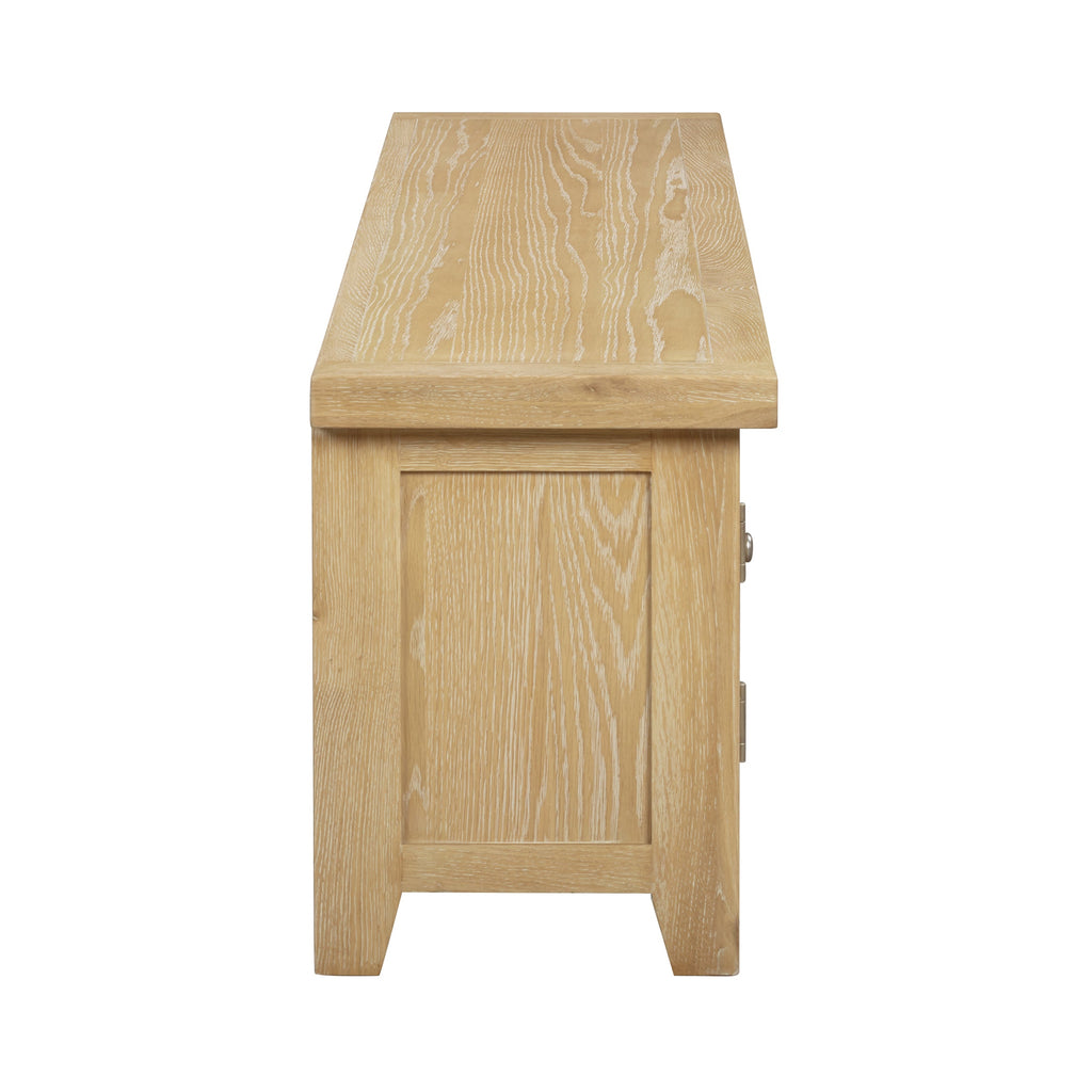 Bath Whitewash Oak Extra Large TV Unit