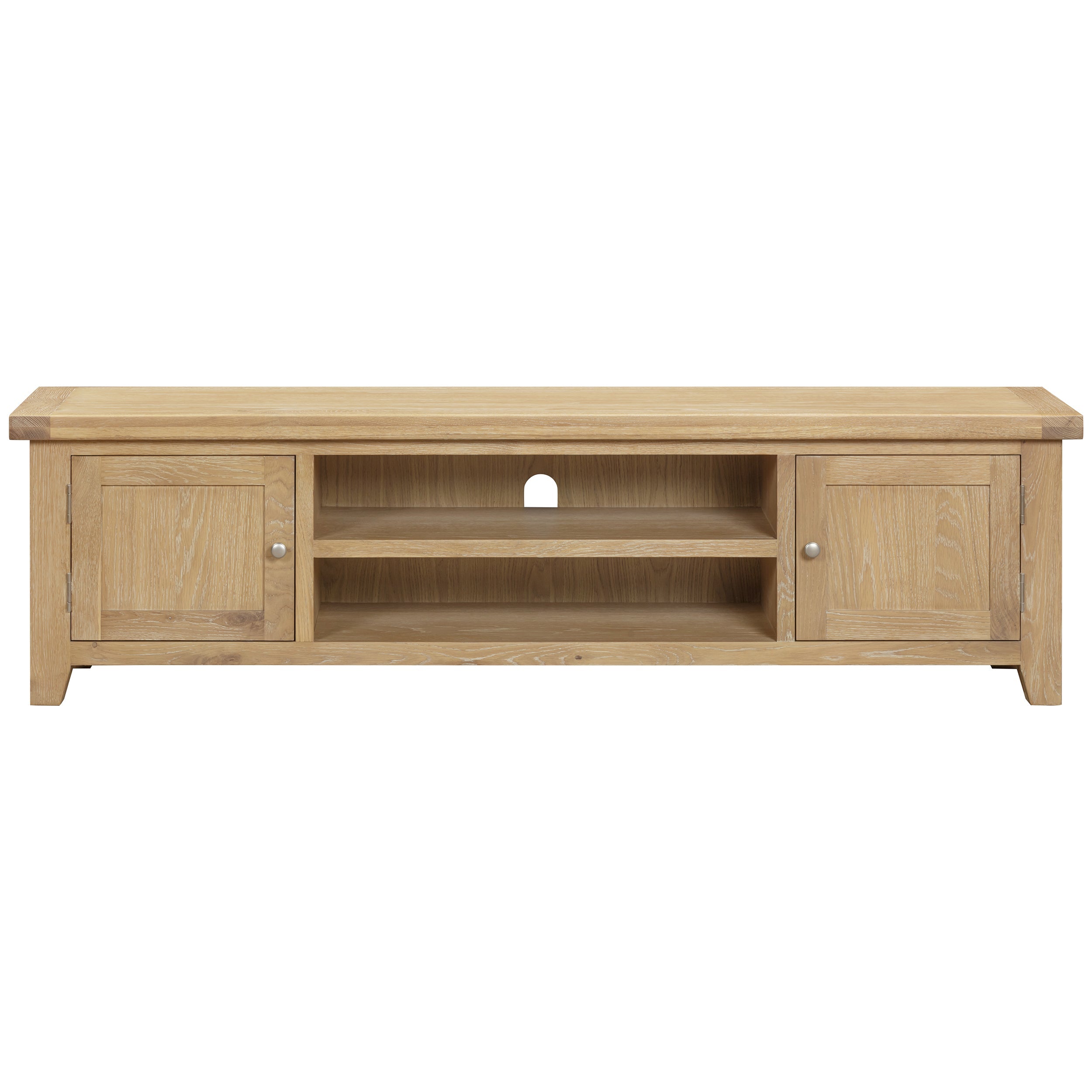Bath Whitewash Oak Extra Large TV Unit
