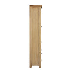 Bath Whitewash Oak Display Cabinet