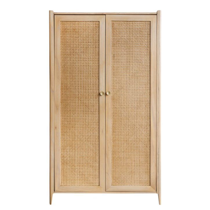 Bali Rattan Full Hanging Wardrobe