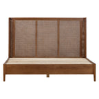 Lombok Walnut Rattan 5ft Kingsize Bed