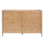 Bali Rattan 6 Drawer Chest