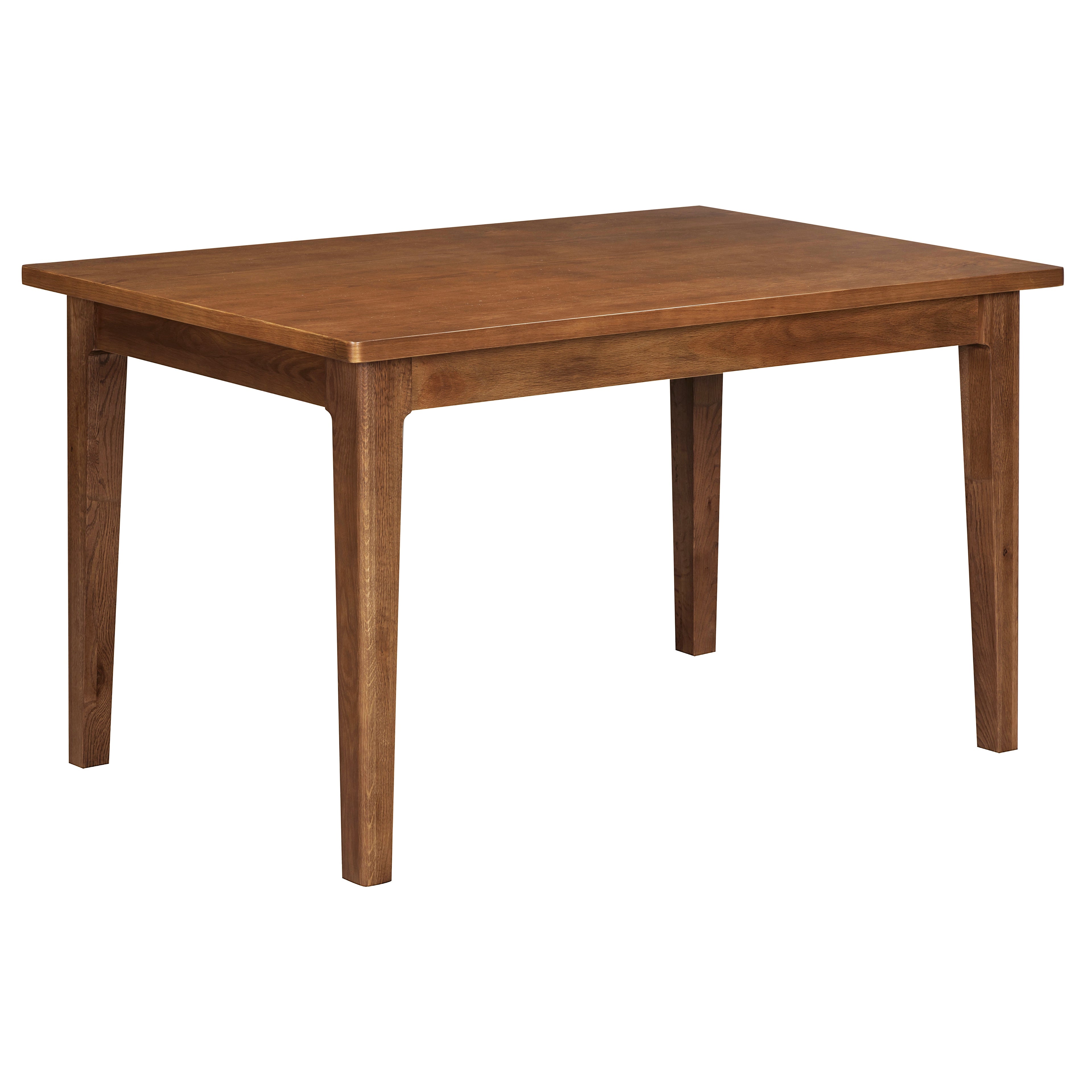 Lombok Walnut Rattan Dining Table (1.4m)