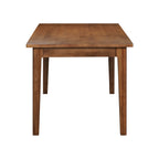 Lombok Walnut Rattan Dining Table (1.8m)