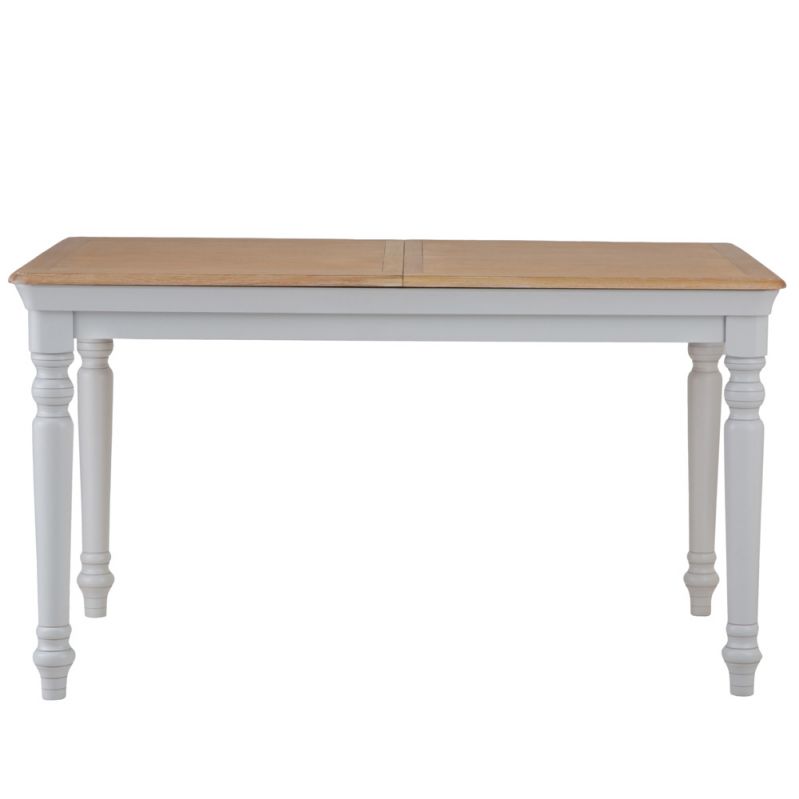 Brighton Grey Painted Extending Dining Table (1.4 m-1.8 m) - Grade B