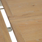 Brighton Warm White Painted Extending Dining Table (1.4 m-1.8 m) - Grade B