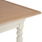 Brighton Warm White Painted Extending Dining Table (1.4 m-1.8 m) - Grade B