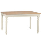 Brighton Warm White Painted Extending Dining Table (1.4 m-1.8 m) - Grade B