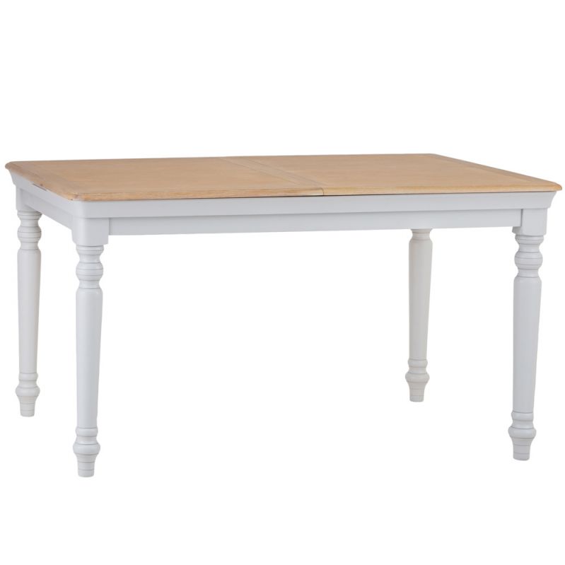 Brighton Grey Painted Extending Dining Table (1.8 m-2.3 m) - Grade B